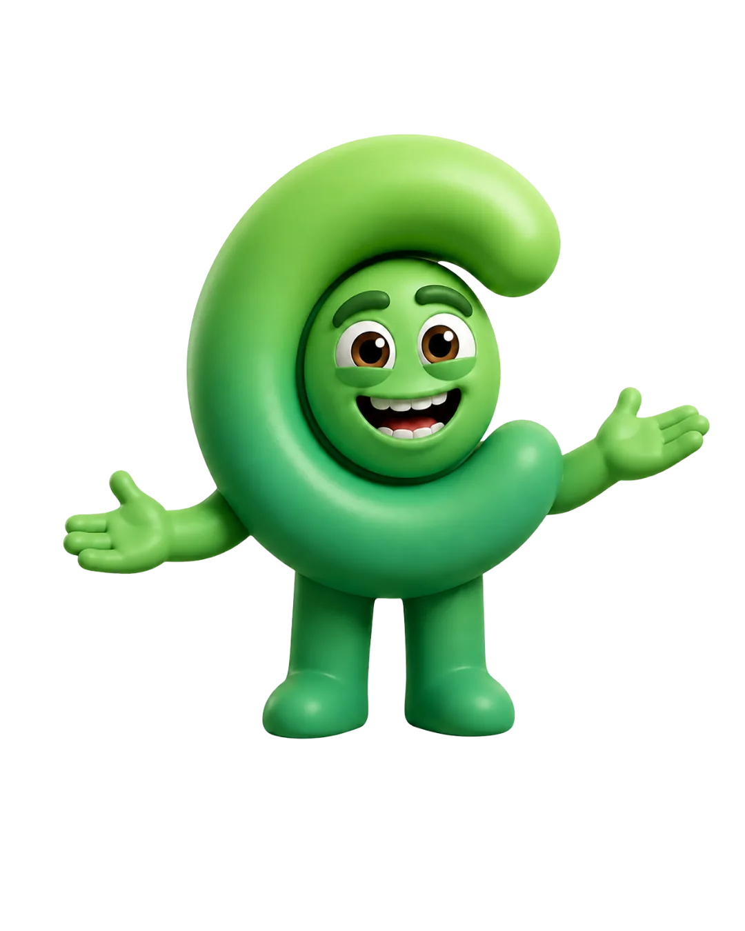 Mascote Conecta Clube pose 2