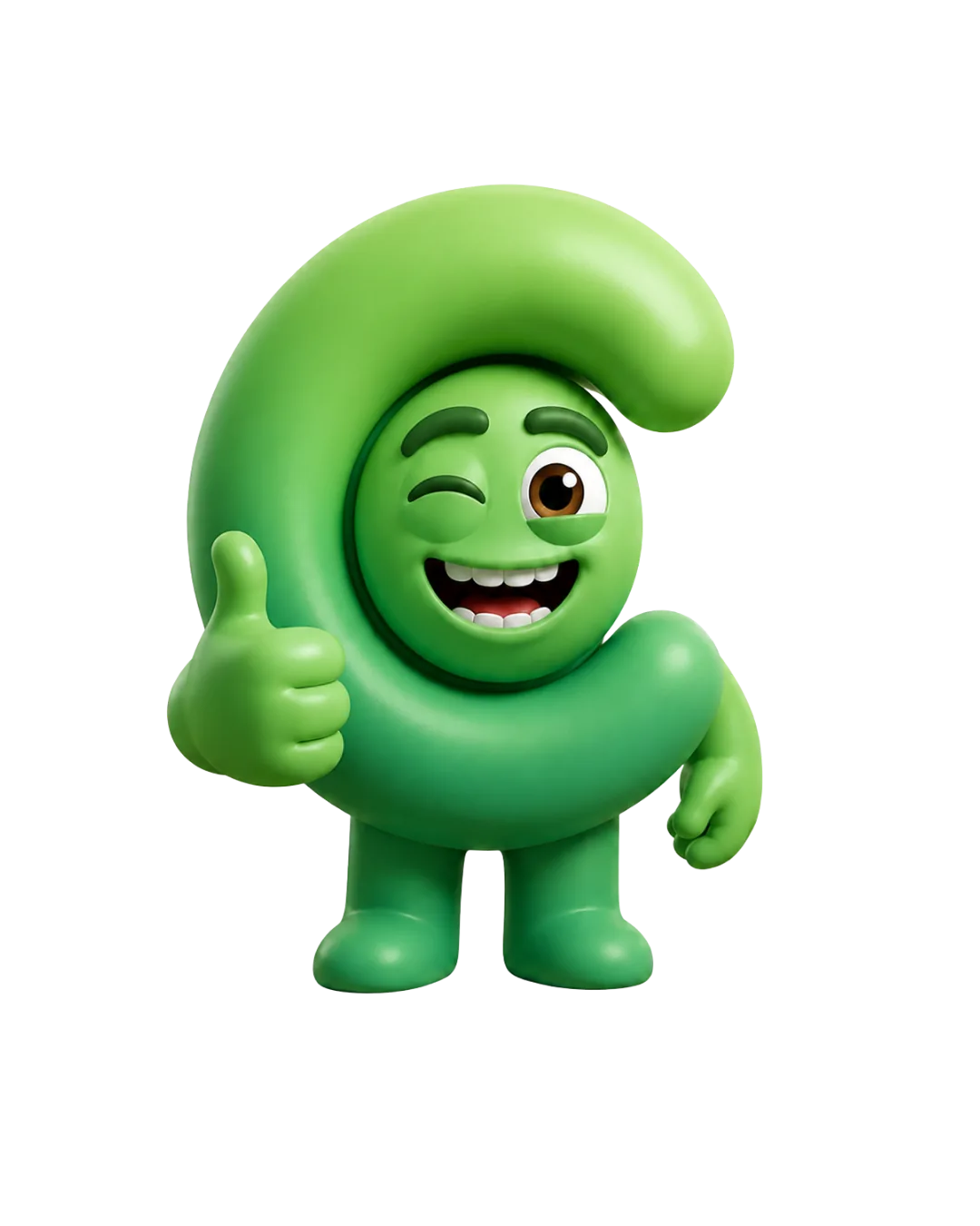 Mascote Conecta Clube pose 3